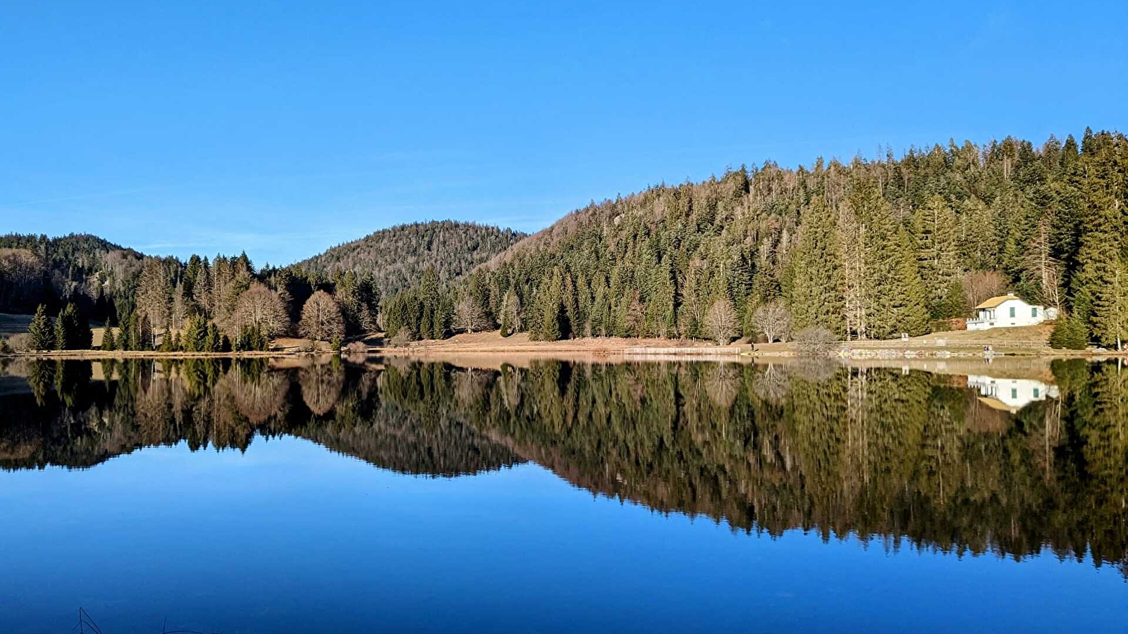 Le lac Genin - Parcours de trail n°9