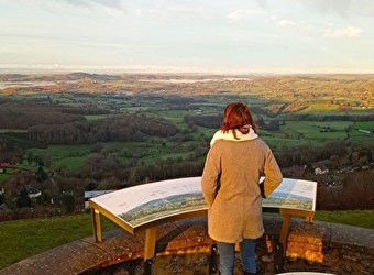 Coucher de soleil en Morvan  - 