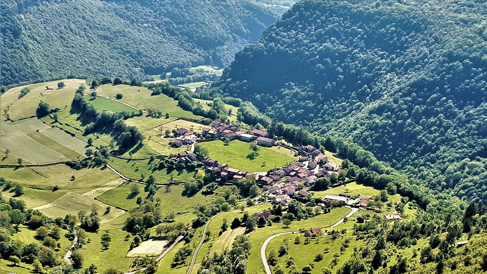 Randonnée du village en rond