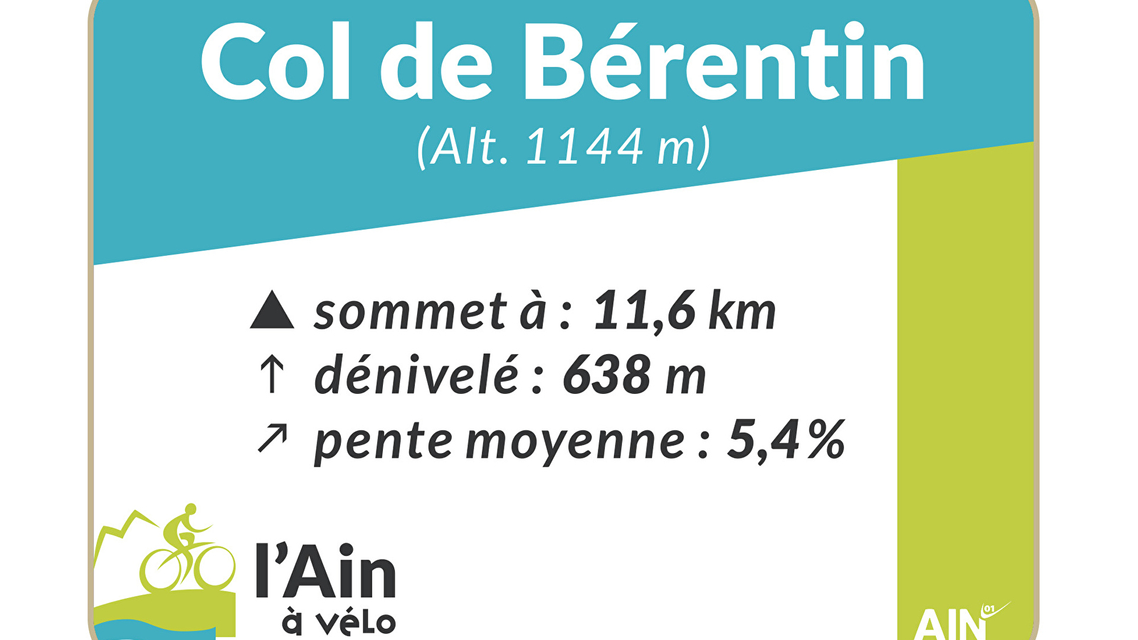 Col de Bérentin depuis La Voûte (Saint-Germain de Joux)