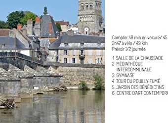 Balade d'architecture contemporaine : Le long de la Loire - COSNE-COURS-SUR-LOIRE