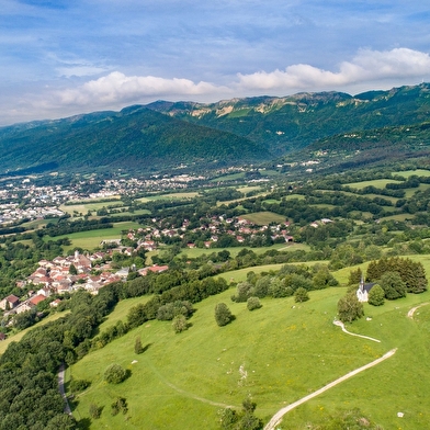 Randonnée pédestre : Gex - Vesancy - Chapelle Riantmont - Variante avec les chiens
