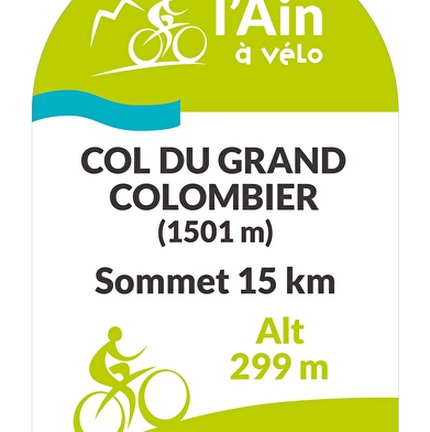 Col du Grand Colombier depuis Artemare