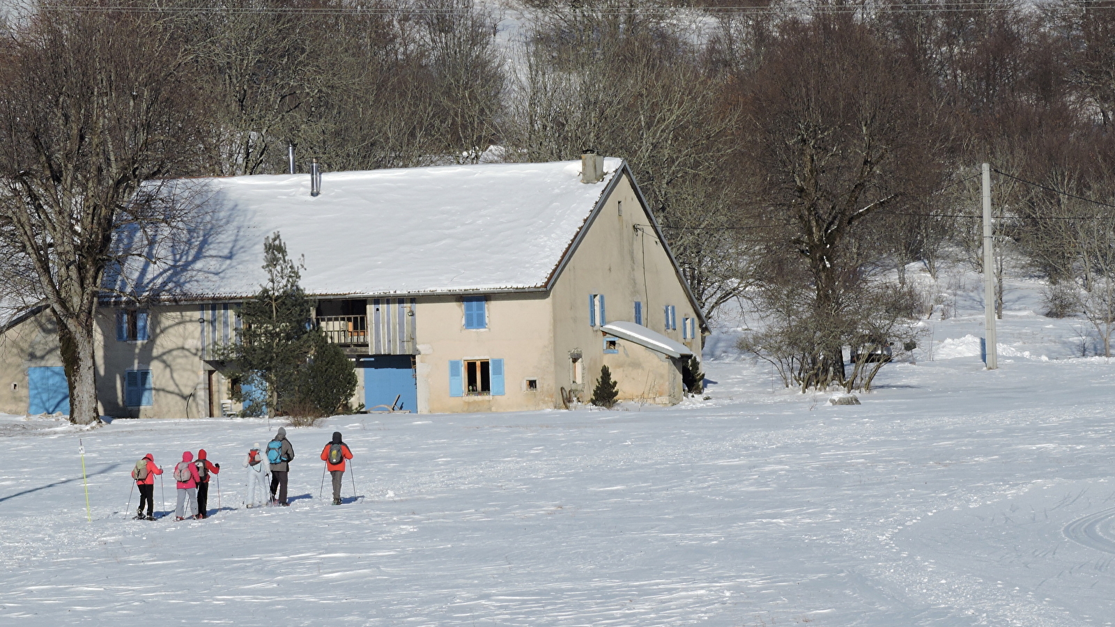 Itinéraires raquettes du Plateau de Retord