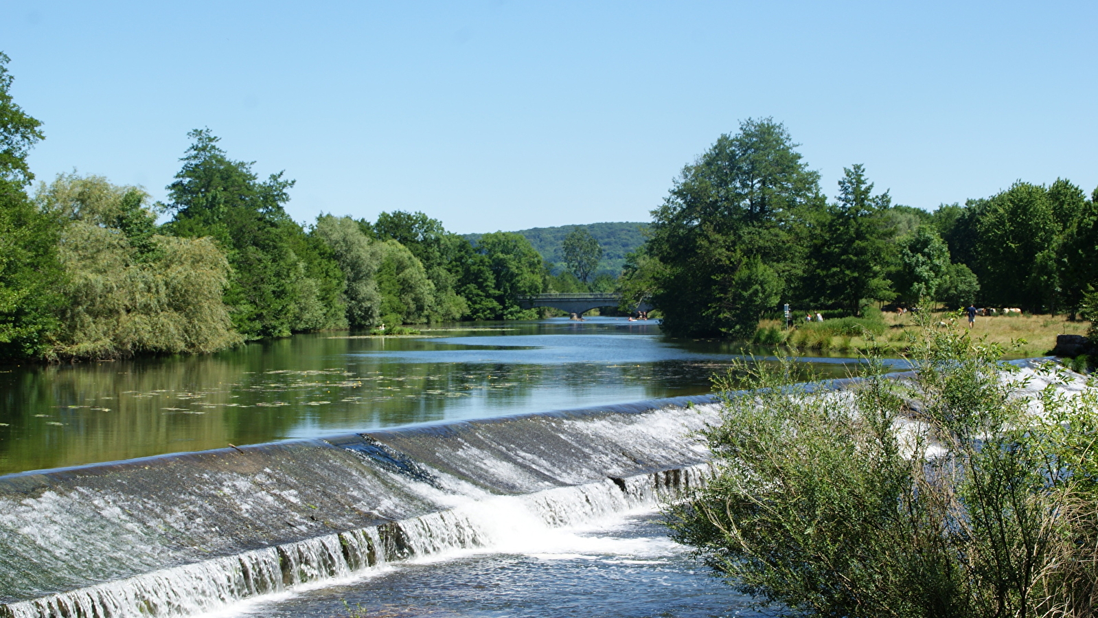 Circuit de randonnée pédestre - Les bords de l'Ognon à Rougemont 