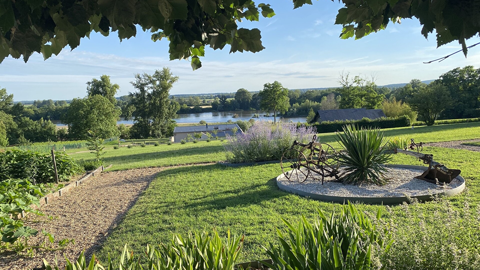 Dîner sous les tilleuls