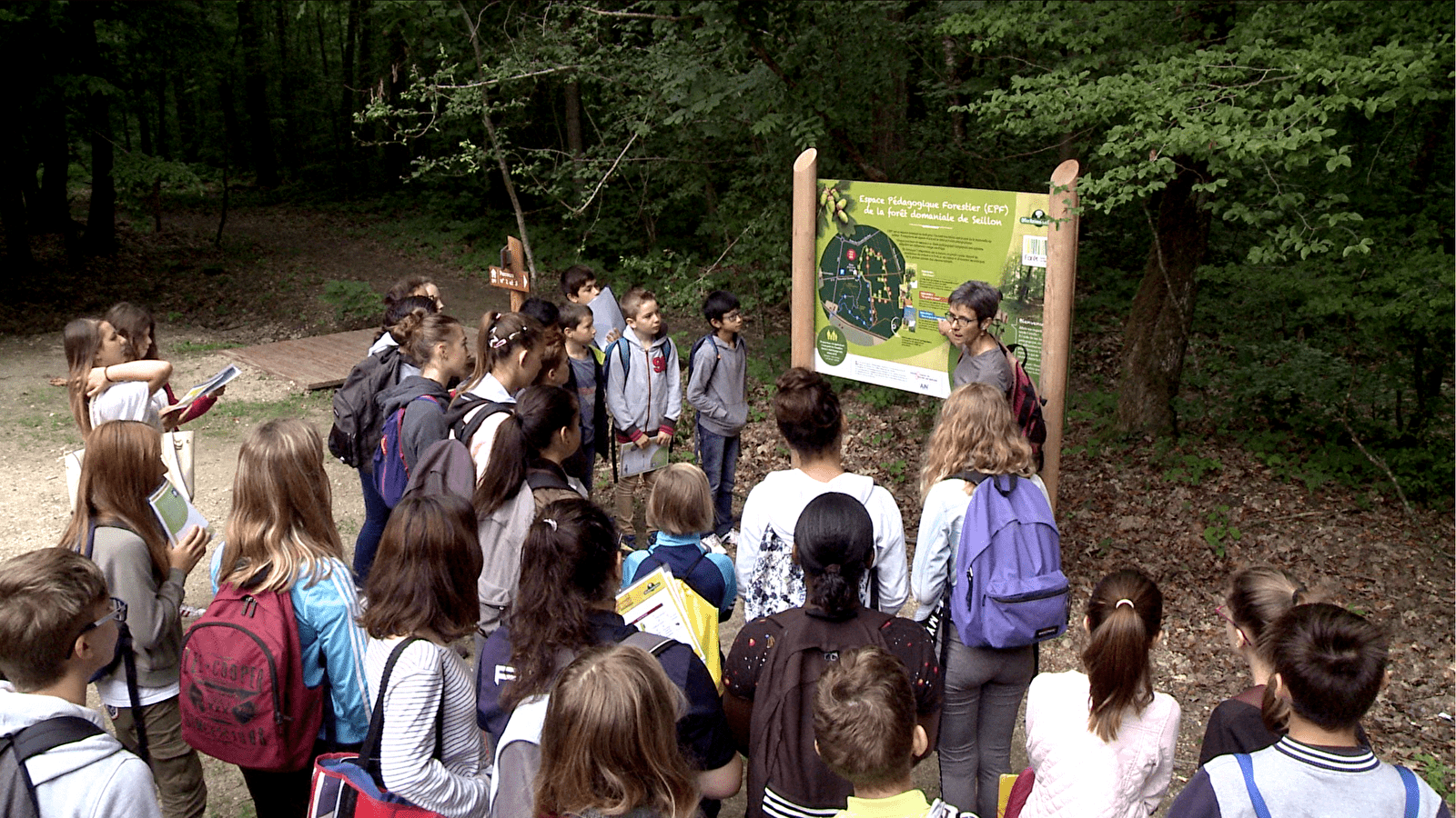 Espace pédagogique forestier de Seillon