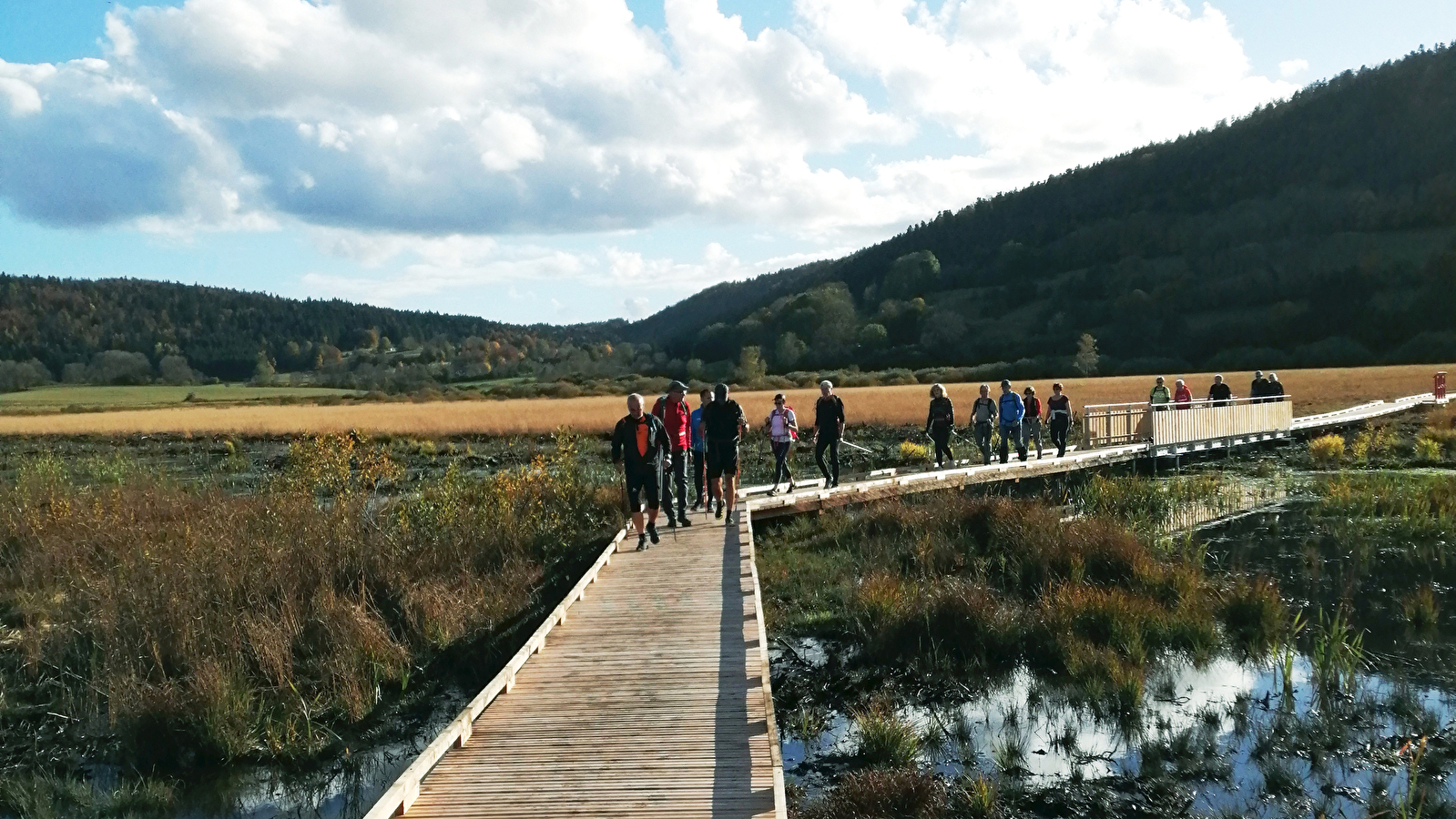 La boucle d'initiation du Tour des marais - Parcours marche nordique n°10