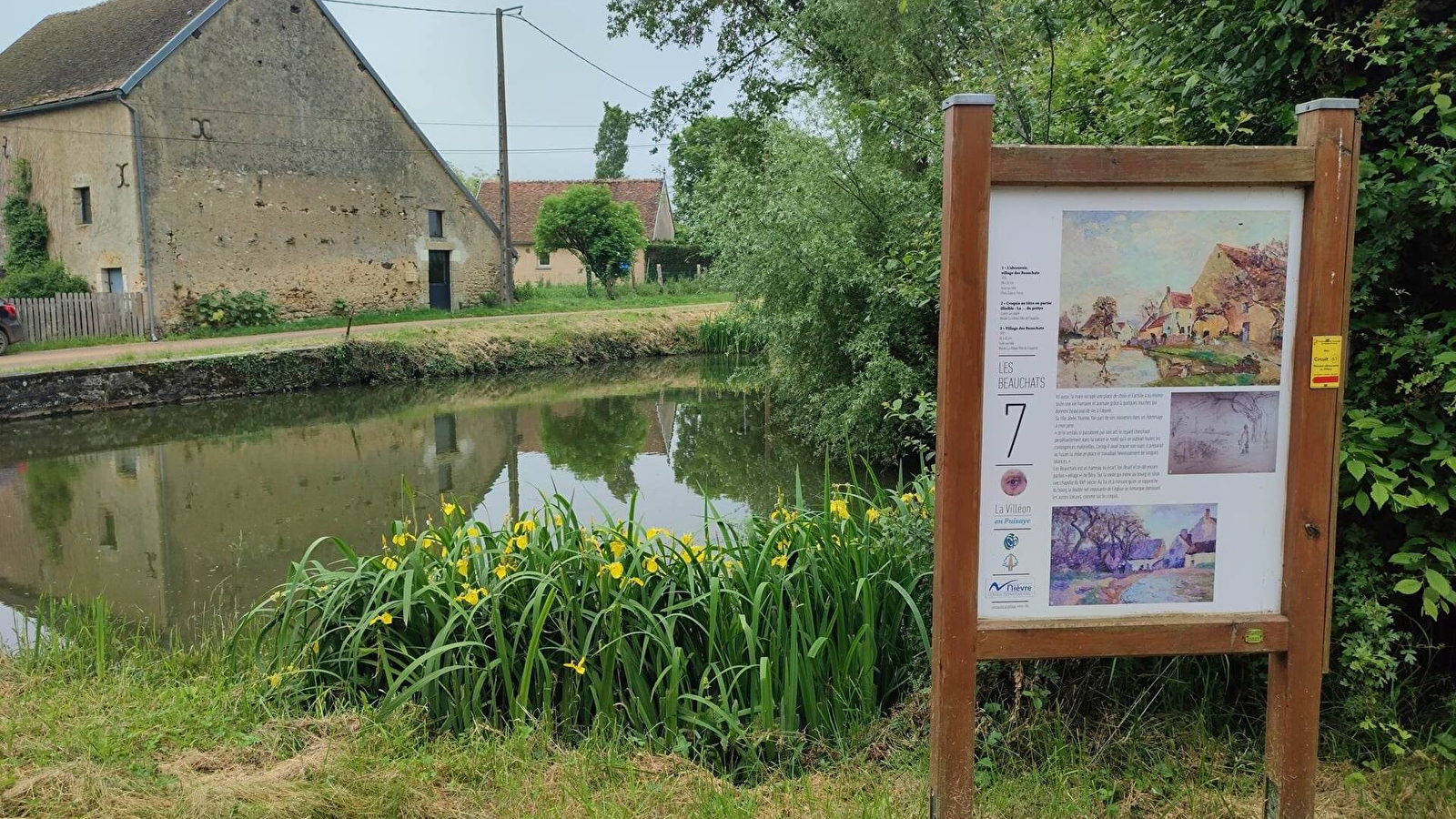 Parcours découverte La Villéon en Puisaye