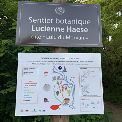 Sentier Lucienne Haese dite 'Lulu du Morvan'