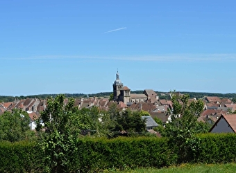 Point de vue du cimetière militaire de Saulieu -