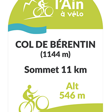 Col de Bérentin depuis La Voûte (Saint-Germain de Joux)