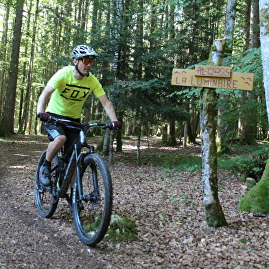 Parcours VTTAE 56 vert - Le Jorat - Espace FFC Ain Forestière